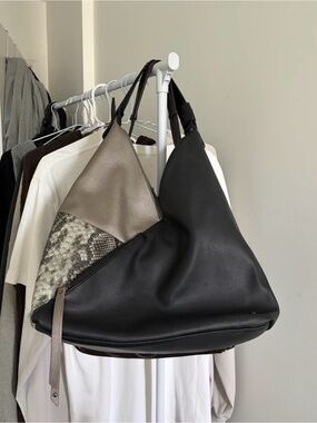 Mia & Luca Tri-Panel Hobo Bag
